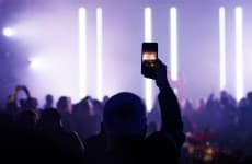 Do you record at concerts?