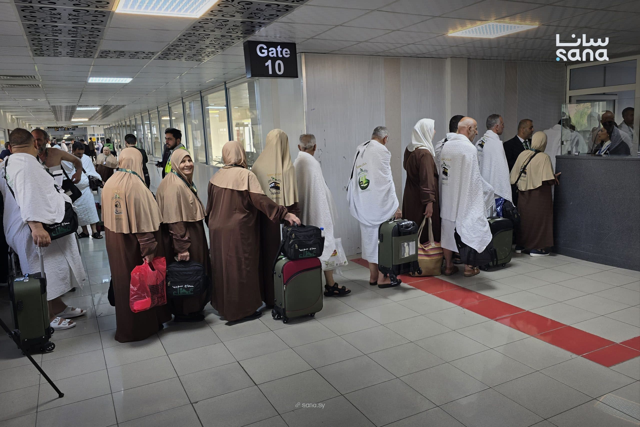 First Hajj flight departs Damascus International Airport for Jeddah