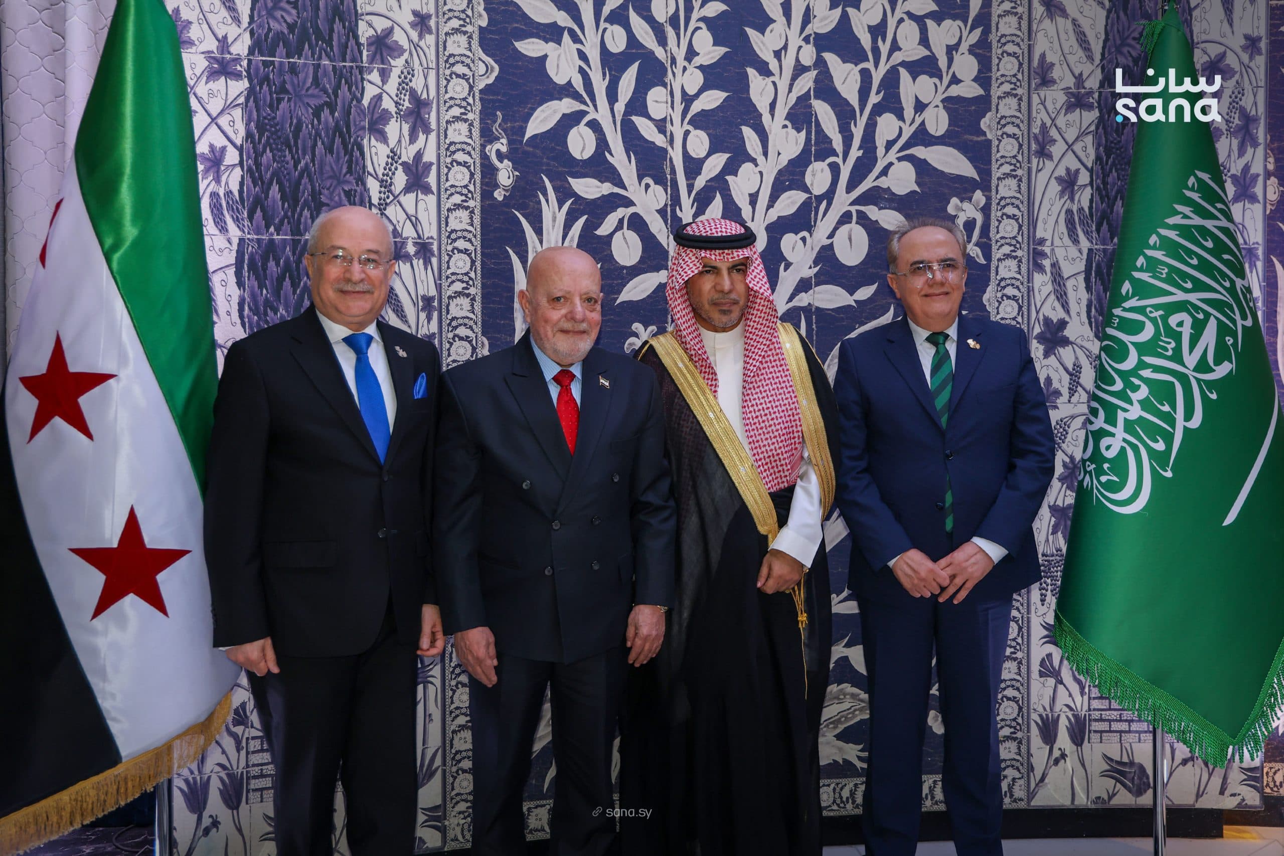 Saudi Embassy in Damascus holds farewell ceremony for Ambassador Al-Mujfel