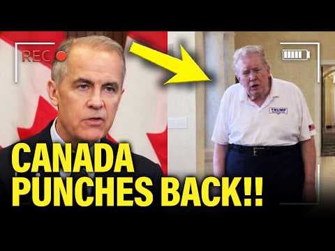 🚨FURIOUS Canada PUTS THE SCREWS in Trump WHERE IT HURTS!!