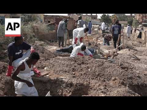 Sudan’s capital left with thousands of unmarked graves after years of war