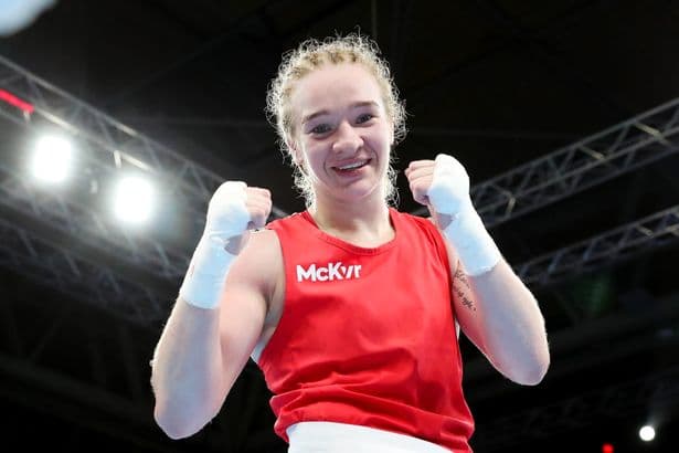 Amy Broadhurst beats Team Ireland's Kaci Rock in first fight in two years