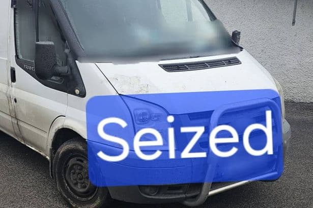 Van driver hit with court date after CRW disc tampered with