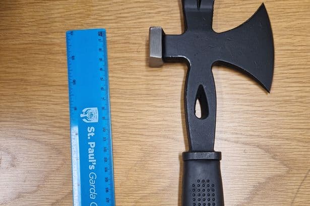 Gardaí uncover 'weapon' after stopping car zooming at 'high speed'
