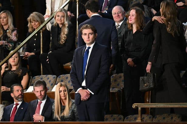 Barron Trump's cousin sternly shuts down insane rumor he is a time traveler