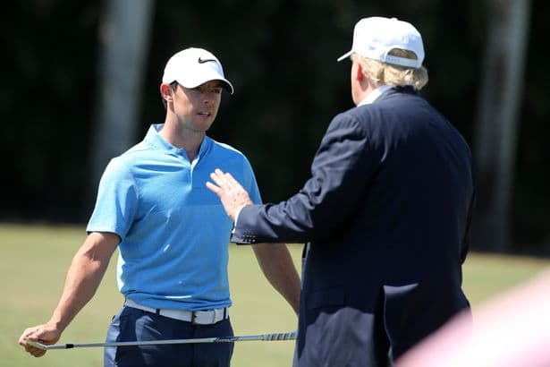 Rory McIlroy put Donald Trump first ahead of PGA Championship