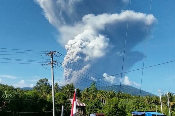 Volcano kills three hikers 'driven to create online content' as they defy warnings