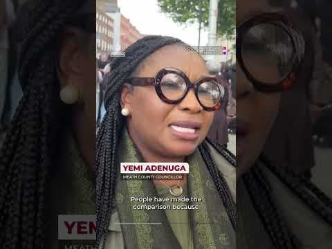 Hundreds protest Ireland’s ‘George Floyd moment’ after death of Congolese man
