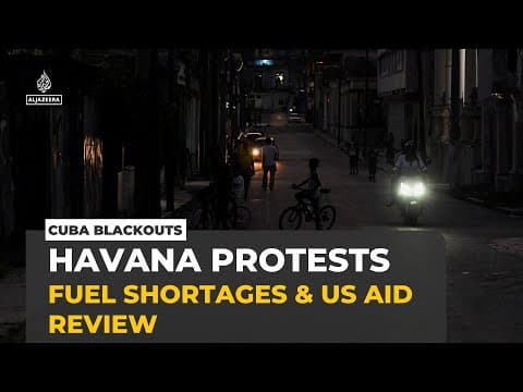Cuba grinds to a halt amid worsening blackouts and fuel shortages