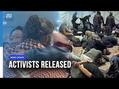 Israel Releases All Gaza Flotilla Activists After Interception and Detention | Dawn News English