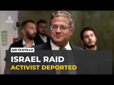 Aid flotilla activist recounts violent Israeli interception and deportation