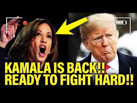 🚨Kamala FINALLY SURFACES and gets REVENGE on Trump!!