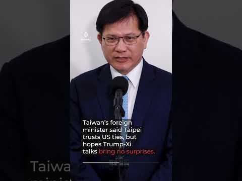 Trump says Taiwan arms sales will be discussed with Xi