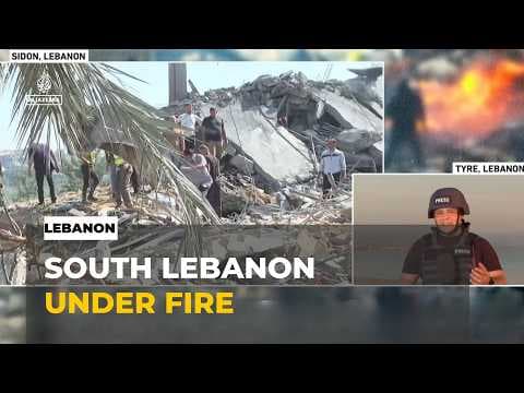 Israel intensifies strikes in Southern Lebanon ahead of ceasefire talks.