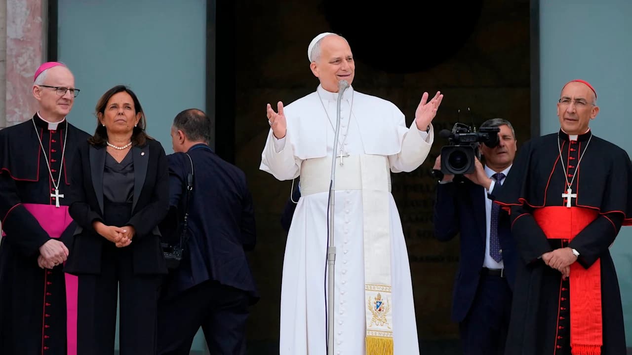 Pope blasts the use of AI in warfare, saying it’s leading to a ‘spiral of annihilation’