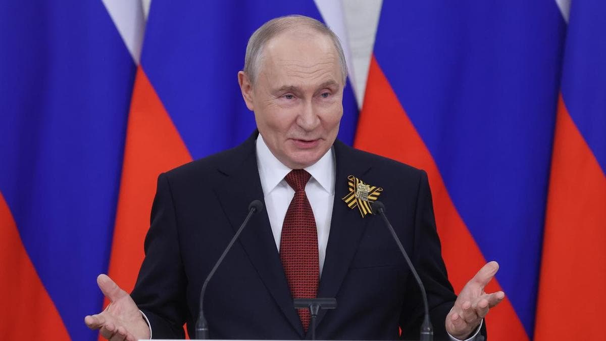 Putin says he thinks Ukraine conflict coming to an end