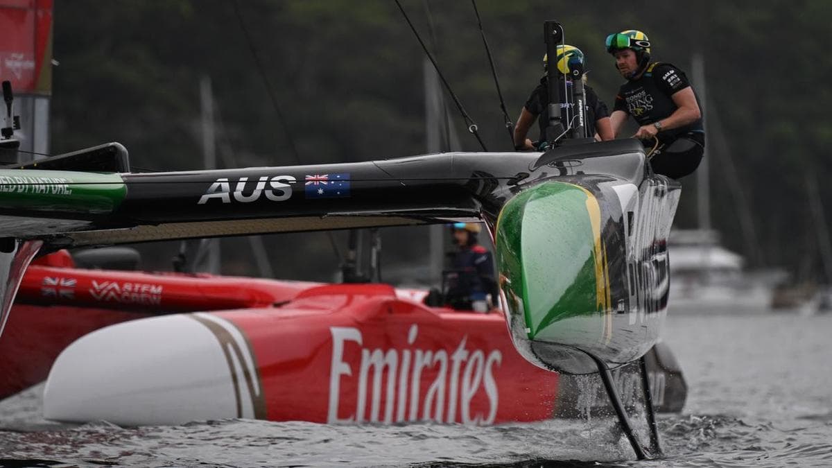 Australia and Spain share lead in Bermuda SailGP