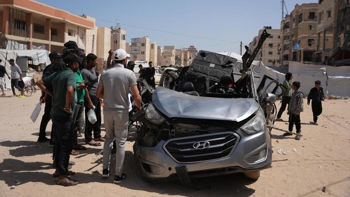 Israeli strikes kill three in Gaza Strip, medics say