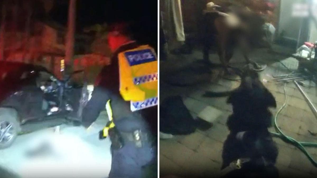 Charges laid after stolen car allegedly driven at police