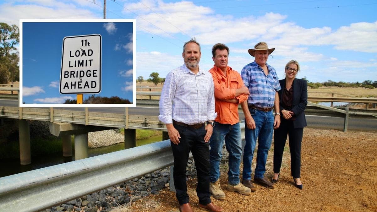 Main Roads defers 11-tonne bridge limit decision across South West for three months