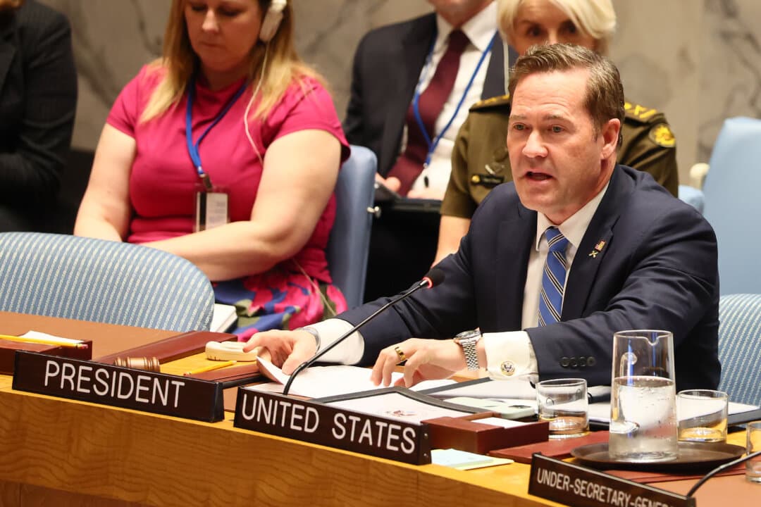 US Ambassador Says Admin Pushing for UN Security Council Resolution on Iran