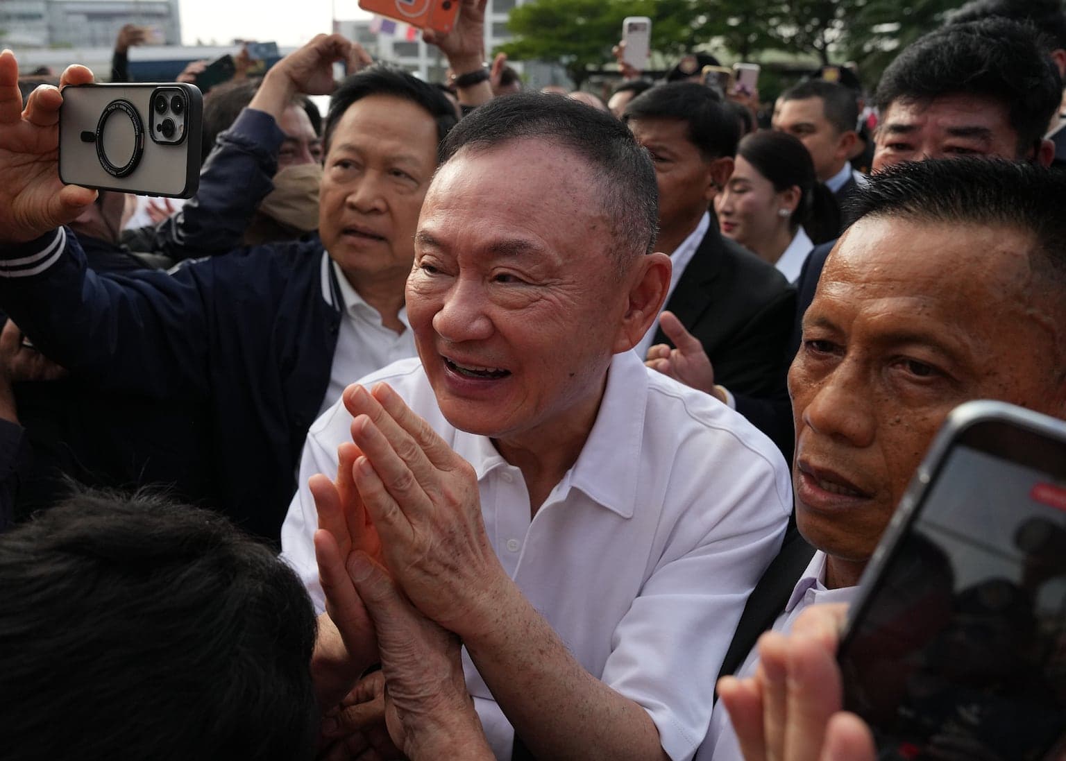 Thailand’s former PM released from prison after eight months