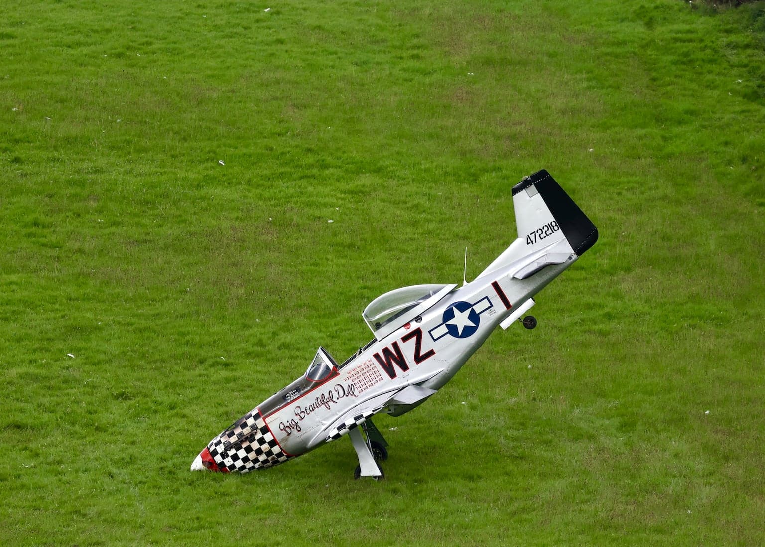 WWII aircraft crash lands in Co Down