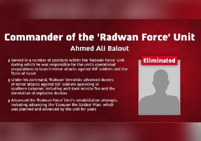 Israel Eliminates Hezbollah Commander Who Planned October 7-Style ‘Conquer The Galilee’ Attack