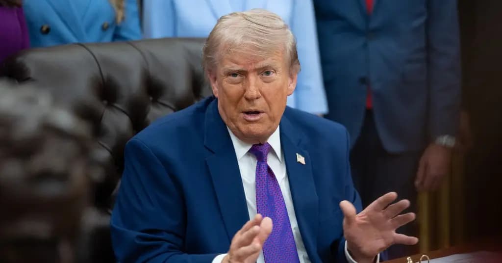 ‘Man-child’ Trump drops new offensive nickname for Dems