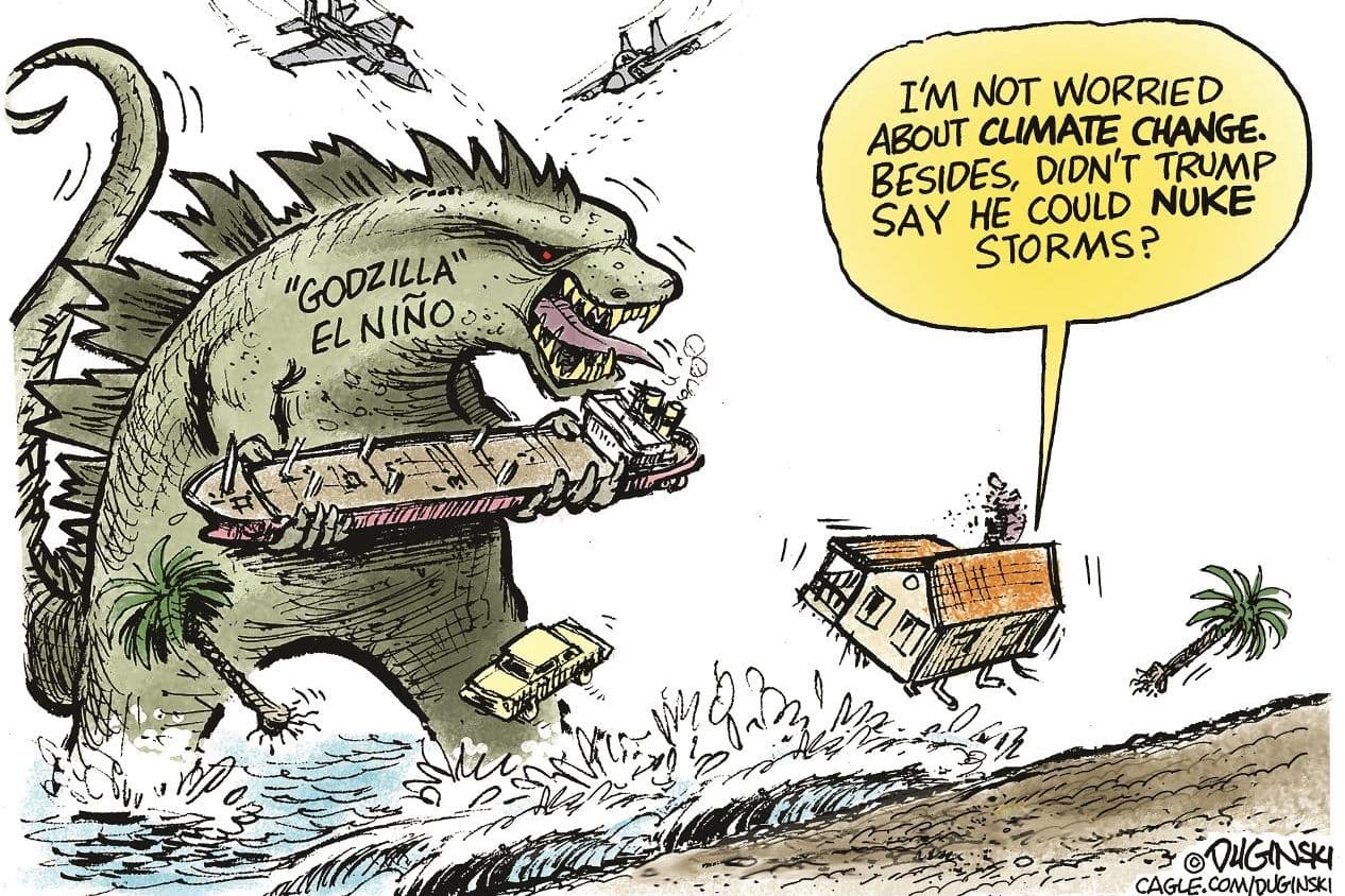A monster El Nino is taking shape