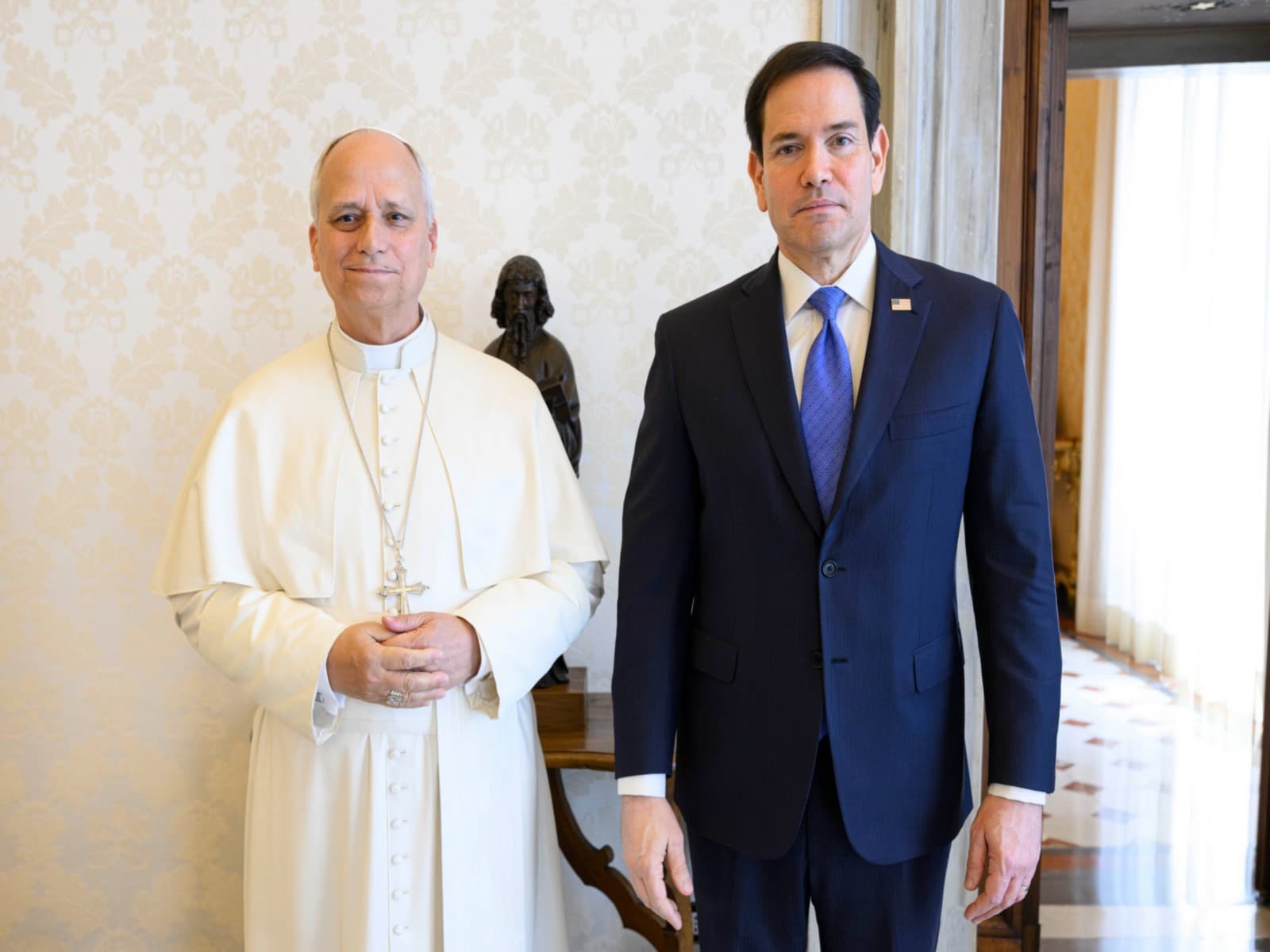 Marco Rubio discusses West Asia situation with Pope Leo XIV