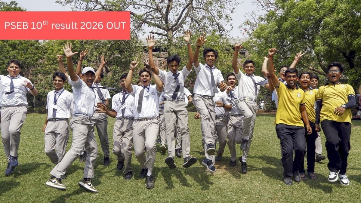 PSEB Punjab Board 10th result 2026 OUT at pseb.ac.in; 94.52% students pass
