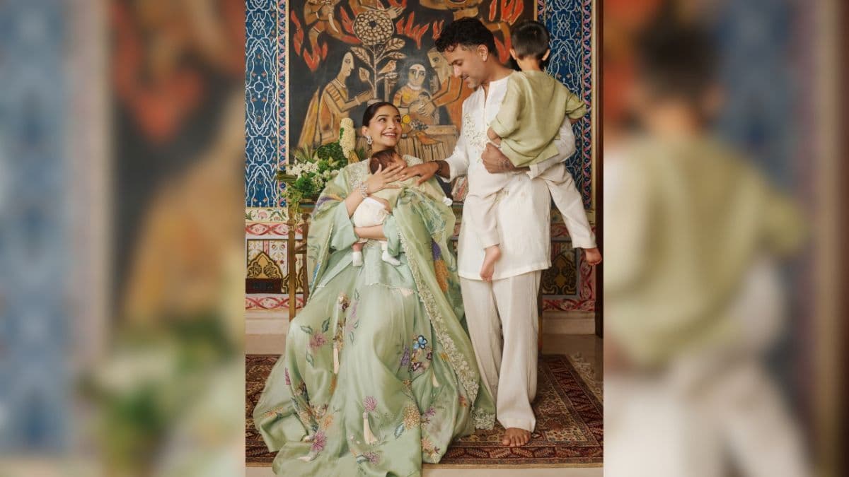 Sonam Kapoor and Anand Ahuja reveal second son's name as Rudralokh Kapoor Ahuja, share its meaning | See pics