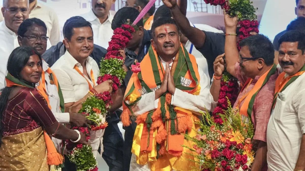 Suvendu Adhikari takes oath as BJP's first ever West Bengal Chief Minister