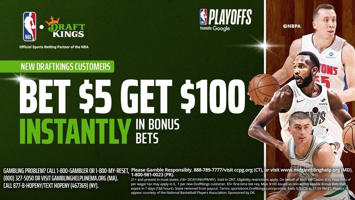 Use DraftKings promo code for $100 bonus bets by targeting Thunder-Lakers, UFC 328 Chimaev-Strickland Saturday