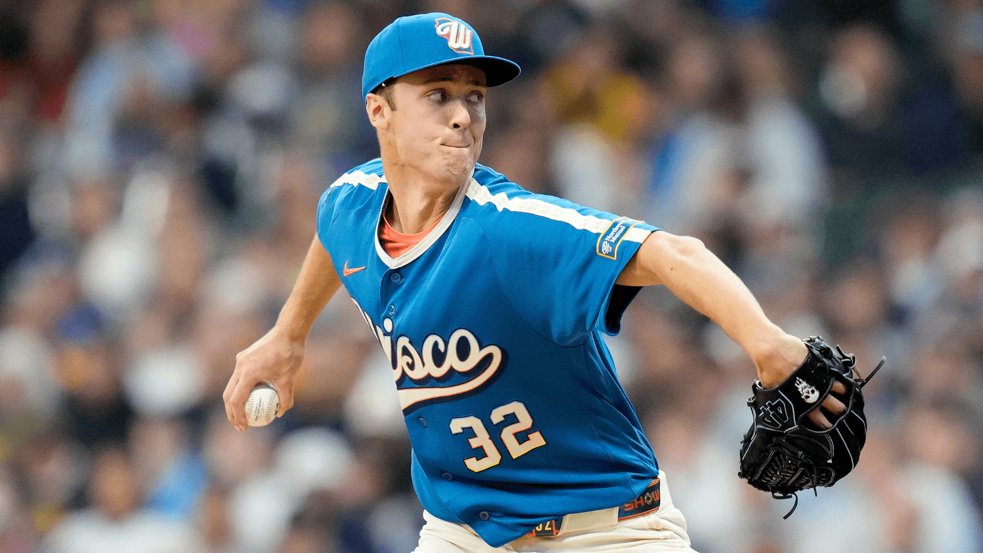 Brewers' Jacob Misiorowski records fastest pitches ever tracked by a starter in dominant outing vs. Yankees