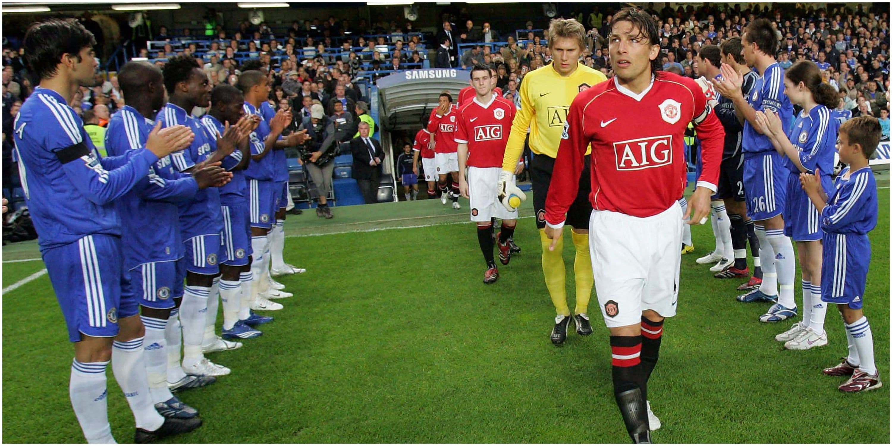 Manchester United 11 That Received Guard of Honour From Chelsea in 2007