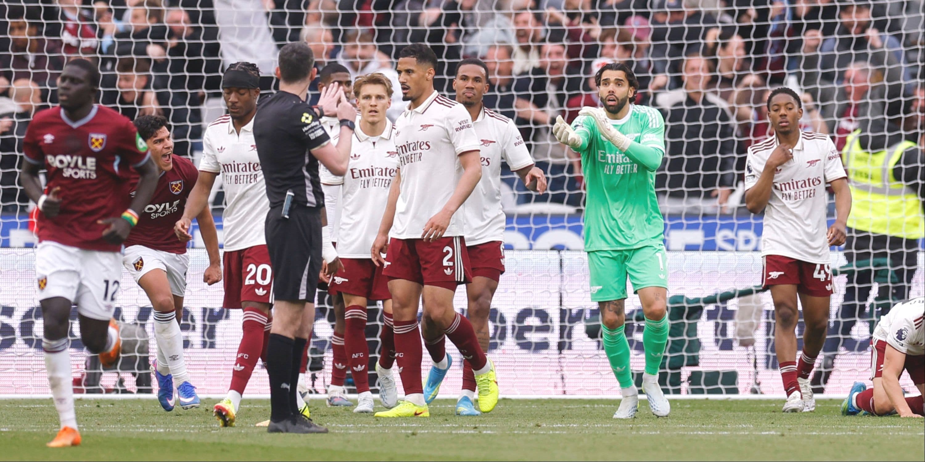 Premier League Explain Why West Ham’s Goal vs Arsenal Was Disallowed