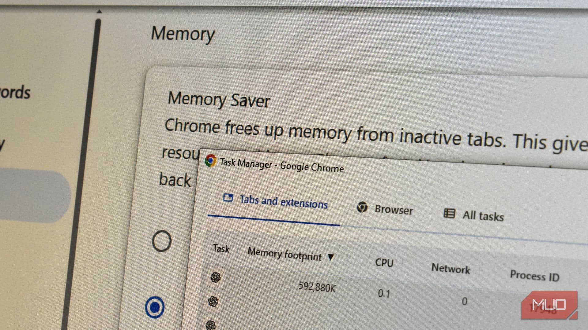Unused RAM is wasted RAM, even when Chrome is the one using it
