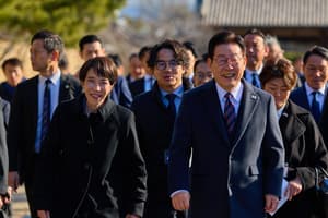 Japanese PM considering visiting Lee's hometown for summit on May 19