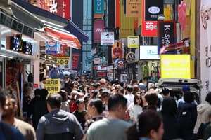 Chinese, Japanese tourists lift Korean retail sales