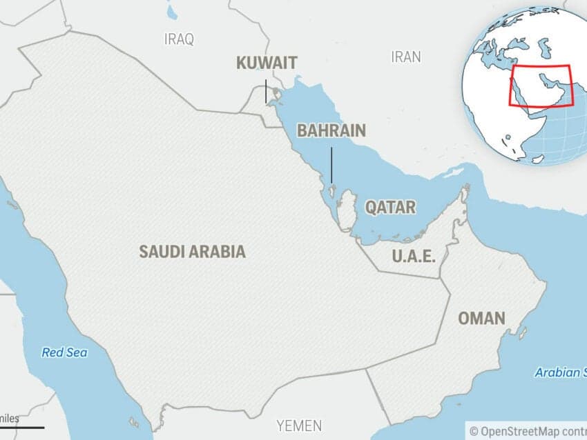 Iran war ceasefire tested as cargo ship catches fire and Kuwait and UAE repel drone attacks