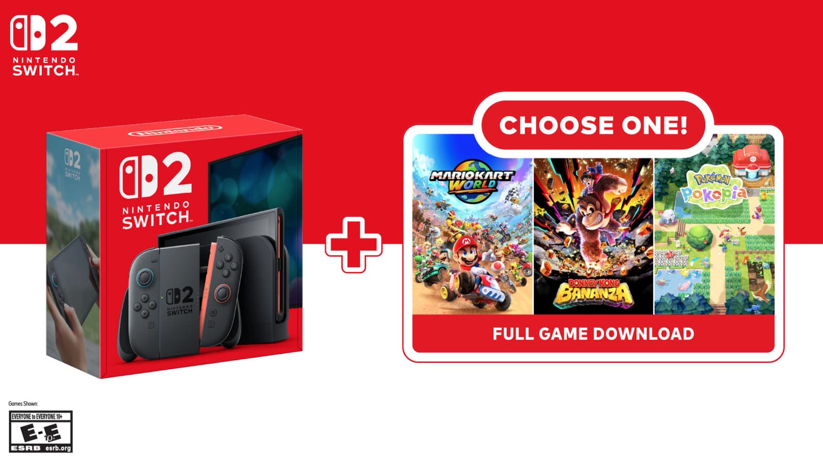 Nintendo just announced a $500 Switch 2 bundle that includes a first-party game