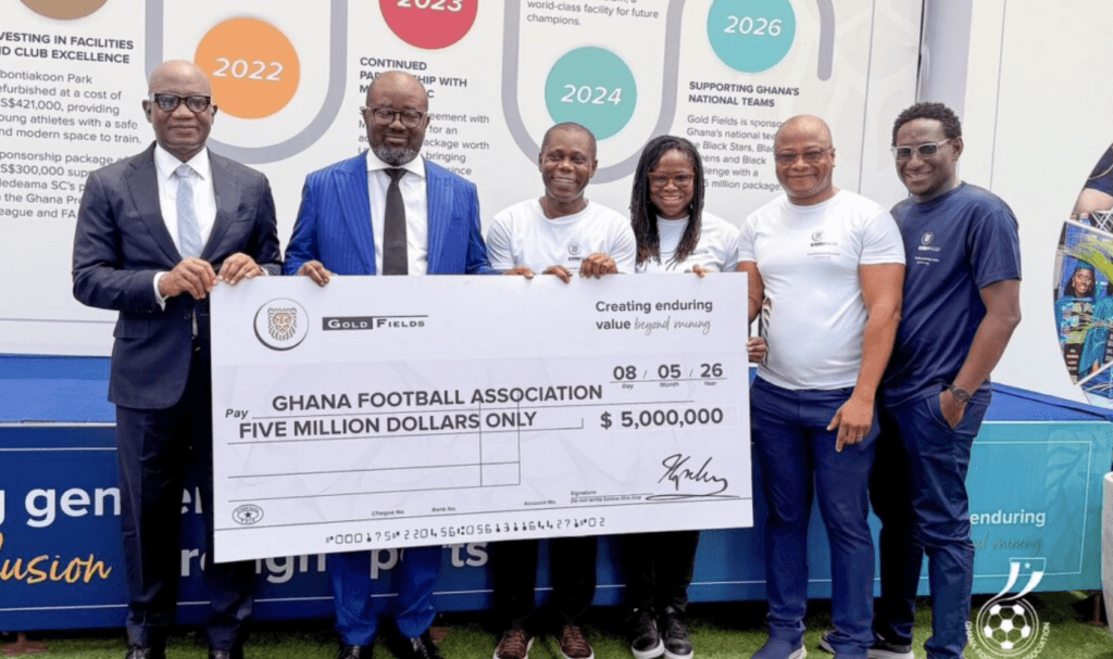 Goldfields Ghana back GFA with $5m support for national teams