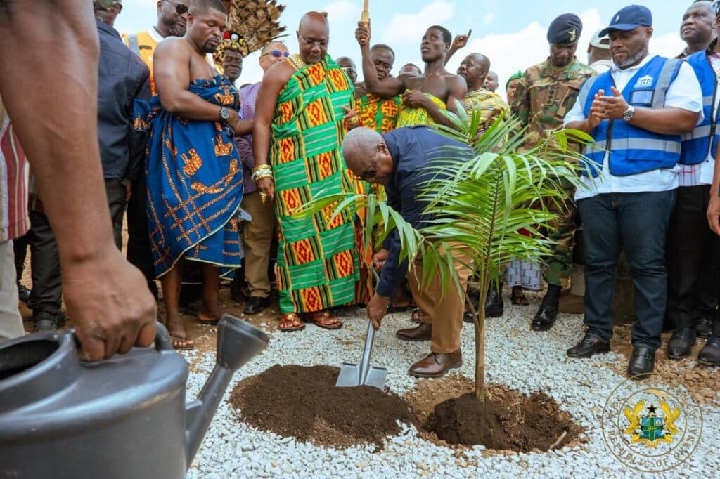 President Mahama breaks ground for 1,067-unit Green City Housing project in Ashanti Region